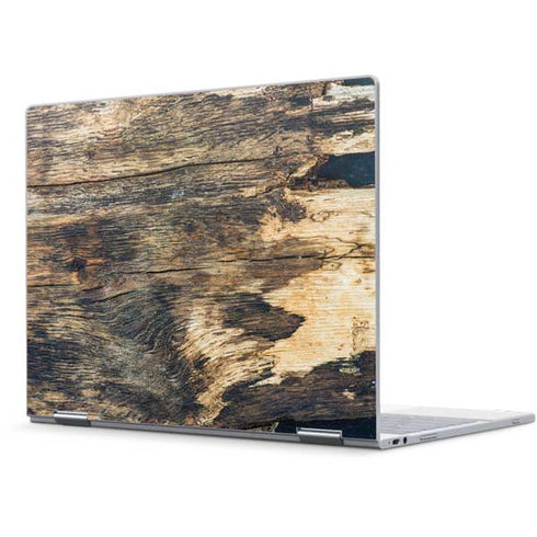 Blue Resin Wood Pixelbook Skin